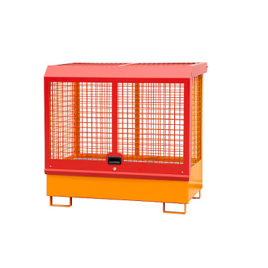 BAUER Deposito merci pericolose GD-C, verniciato, RAL 2000 giallo-arancio 4416-03-0000-1