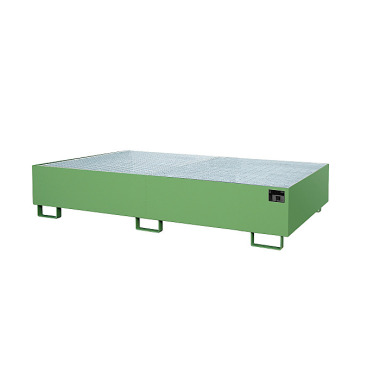 BAUER Vassoio a ripiani RW-GR 2700-2, laccato, RAL 6011 verde Reseda 4518-46-0000-4