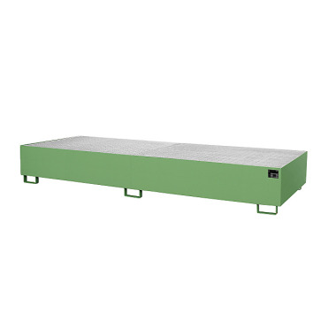 BAUER Vassoio a ripiani RW-GR 3600-3, laccato, RAL 6011 verde Reseda 4518-83-0000-4