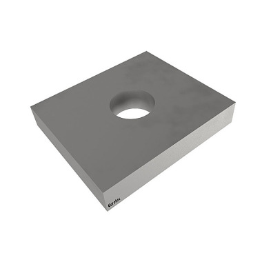 Eurotec Tirante della piastra di pressione - 50 x 58 x 10 mm 954110