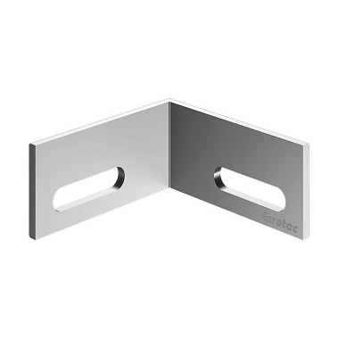 Eurotec Angolari di collegamento Eveco - 19 x 40 x 2 mm, incluse le viti di foratura 975631