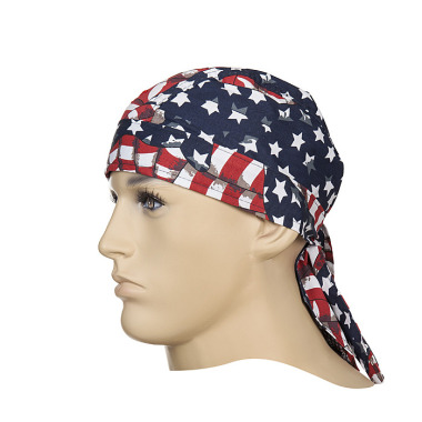 ELMAG Protezione termica della testa Bandana ’bandiera USA’ WELDAS 23-3604 59176