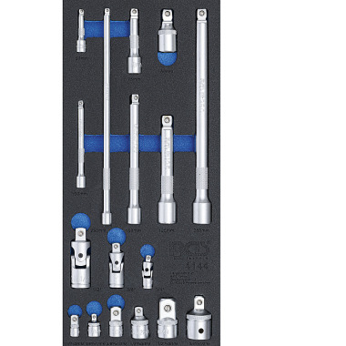 BGS Bussola per bit | Attacco da 6,3 mm (1/4”) | Scanalatura trasversale PH3 4144