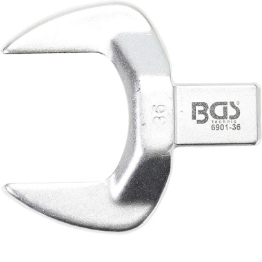 BGS Chiave a forchetta aperta | 36 mm | Misura quadrata 14 x 18 mm 6901-36