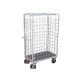 VARIOfit Carrello portapacchi a quattro pareti, alto, RAL 7035 sw-600.405/LG