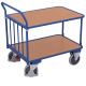 VARIOfit Carrello con barra di spinta come carrello da tavolo Dimensioni esterne: 1.305 x 705 x 1.030 mm (L/D/H) sw-700.504