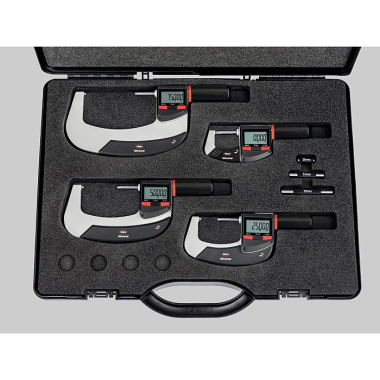 Mahr 40 EWR-L Dig. Micrometer-Set Set 0-100mm/0-4” w.Data w.c. 4157400