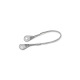 Ganter Cavetti di ritegno, acciaio INOX AISI 316, con piastrine GN 111.8-150-C-TR