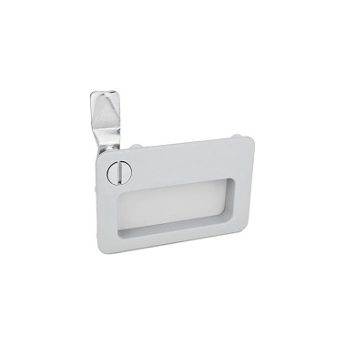 Ganter Chiusure con maniglia da incasso, funzionamento con chiave a tubo GN 115.10-SCH-14-1-SR