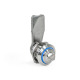 Ganter Chiusure, acciaio INOX, funzionamento con chiave a tubo, grado di protezione IP 69k GN 115-AD7-14-NI