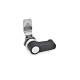 Ganter Chiusure, acciaio INOX, con manopola GN 115-HG-10-NI