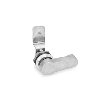 Ganter Chiusure, acciaio INOX, con manopola in acciaio INOX GN 115-HGN-10-NI