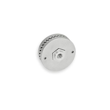 Ganter Piastre dentate di bloccaggio, acciaio INOX, a saldare GN 188-55-36-C-NI