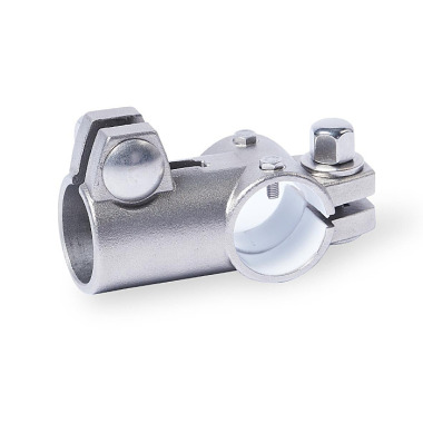 Ganter Morsetti di collegamento a T per attuatori lineari, acciaio INOX GN 192.15-G30-B30-A-4