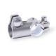 Ganter Morsetti di collegamento a T per attuatori lineari, acciaio INOX GN 192.15-G50-B50-A-4