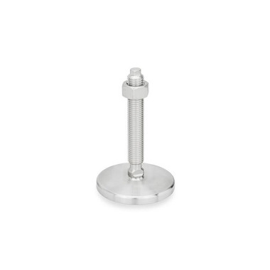 Ganter Piedini di livellamento, acciaio INOX GN 21-100-M24-100-D1-VK