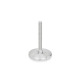 Ganter Piedini di livellamento, acciaio INOX GN 21-100-M8-40-D0-S