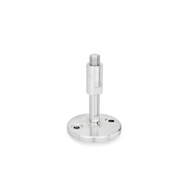 Ganter Piedini di livellamento, acciaio INOX GN 23-100-M16-169-D1-W