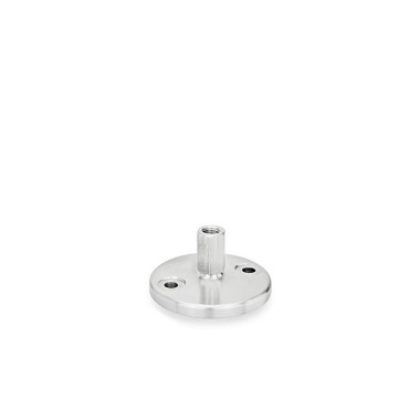 Ganter Piedini di livellamento, acciaio INOX GN 23-100-M16-47-D1-X