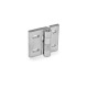 Ganter Cerniere, acciaio INOX, regolabili GN 235-NI-45-45-DB-GS