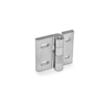 Ganter Cerniere, acciaio INOX, regolabili GN 235-NI-55-55-DB-GS