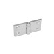 Ganter Cerniere, acciaio INOX, allungate in senso orizzontale GN 237-NI-120-60-A-GS