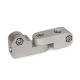 Ganter Morsetti di collegamento girevoli, acciaio INOX GN 283-B12-B15-2-NI