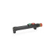 Ganter Maniglie tubolari, alluminio, con funzione di commutazione elettrica GN 332-200-SW-T2-2-L