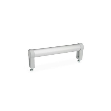 Ganter Maniglie tubolari, alluminio / lega di zinco pressofusa GN 333.1-28-400-B-ES