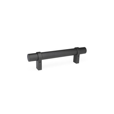 Ganter Maniglie tubolari con supporti mobili per maniglie GN 333.3-28-492-A-SW