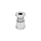 Ganter Bussole di livellamento in acciaio INOX, versione lunga GN 350-25-6,6-A-NI