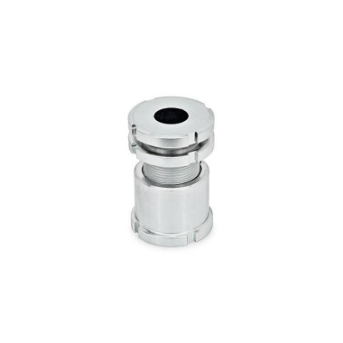 Ganter Bussole di livellamento, versione lunga, acciaio GN 350-45-17,5-AK-ST