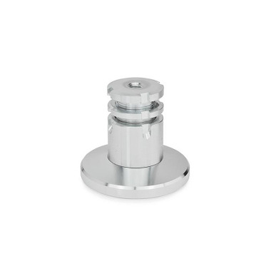 Ganter Bussole di livellamento, acciaio GN 360-119-M16-148-B-ST