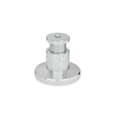 Ganter Bussole di livellamento, acciaio GN 360-65-M16-148-A-ST