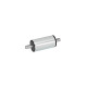 Ganter Unità di trasferimento, acciaio/acciaio INOX GN 391-18-47-SCR