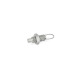 Ganter Pistoncini di posizionamento a molla in acciaio INOX GN 413-10-M16X1,5-AK-NI