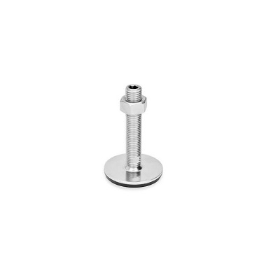 Ganter Piedini di livellamento, acciaio INOX AISI 304 GN 41-40-M16-100-D3-UK