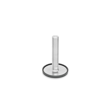 Ganter Piedini di livellamento, acciaio INOX AISI 304 GN 41-40-M16-150-D1-T