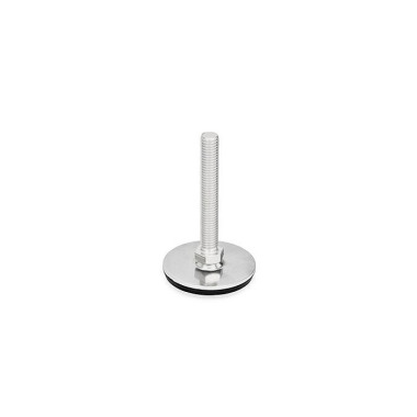 Ganter Piedini di livellamento, acciaio INOX AISI 304 GN 41-60-M12-100-D3-S