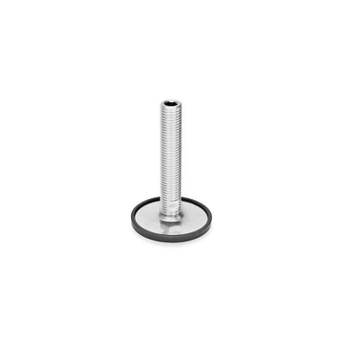 Ganter Piedini di livellamento, acciaio INOX AISI 304 GN 41-60-M16-100-D1-U