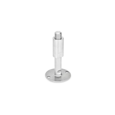 Ganter Piedini di livellamento, acciaio INOX AISI 304 GN 41-60-M16-185-B0-W