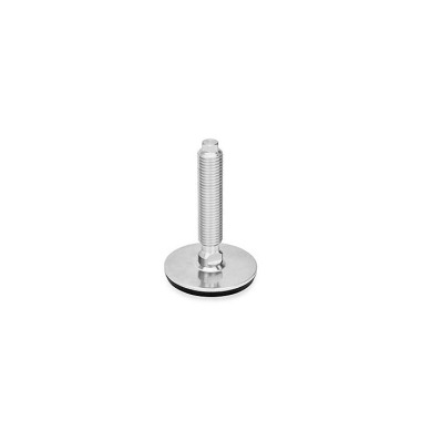 Ganter Piedini di livellamento, acciaio INOX AISI 304 GN 41-80-M16-125-D3-V