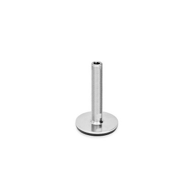 Ganter Piedini di livellamento, acciaio INOX AISI 304 GN 41-80-M16-200-D3-U