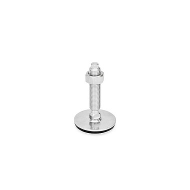 Ganter Piedini di livellamento, acciaio INOX AISI 304 GN 41-80-M24-200-D3-VK