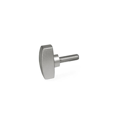 Ganter Chiavette di serraggio, acciaio INOX GN 433-A4-26-M5-10-MT