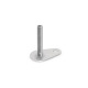 Ganter Piedini di livellamento, acciaio INOX, con aletta di fissaggio, a forma di goccia GN 43-60-M16-100-D0-U