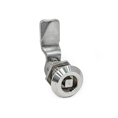 Ganter Chiusure, acciaio INOX, con corpo di contenimento esteso, funzionamento con chiave a tubo GN 515-NI-VK8-30-18-BL