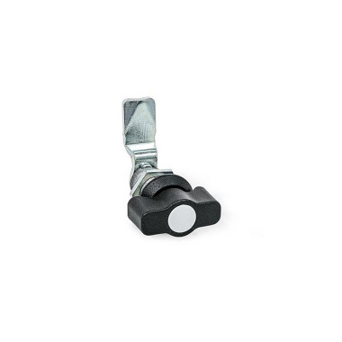 Ganter Chiusure, lega di zinco pressofusa, con corpo di contenimento esteso, con manopola GN 515-ZD-KG-30-16-SW