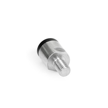 Ganter Magneti di ritegno, cilindrici, con superficie magnetica rivestita in gomma, acciaio INOX GN 52.5-ND-13-M6