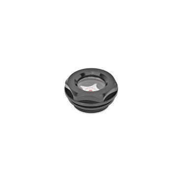 Ganter Spie di livello olio, plastica GN 543.2-15-G1/2-A-SW